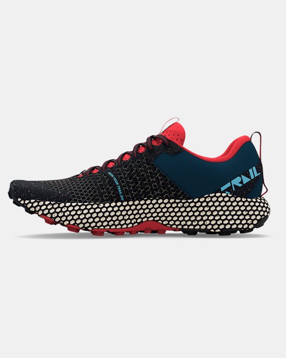 Unisex UA HOVR™ Trail Running Shoes, Black, pdpMainDesktop image number 1